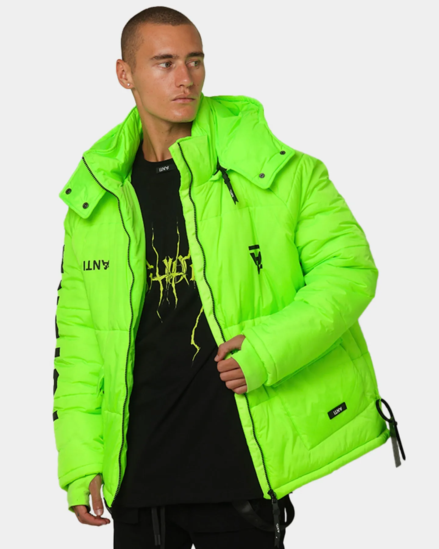 The Anti Order Hyphen ATD Puffer Jacket Atomic Green