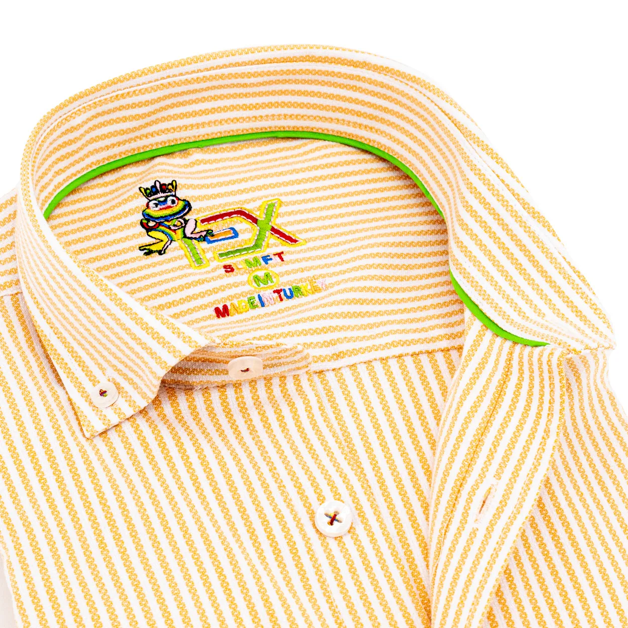 The Softest Stripe - Colores Edition FROG Shirt - Sunnyside Orange