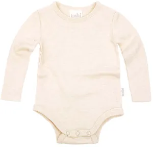 TOSHI ORGANIC L/S BODYSUIT FEATHER