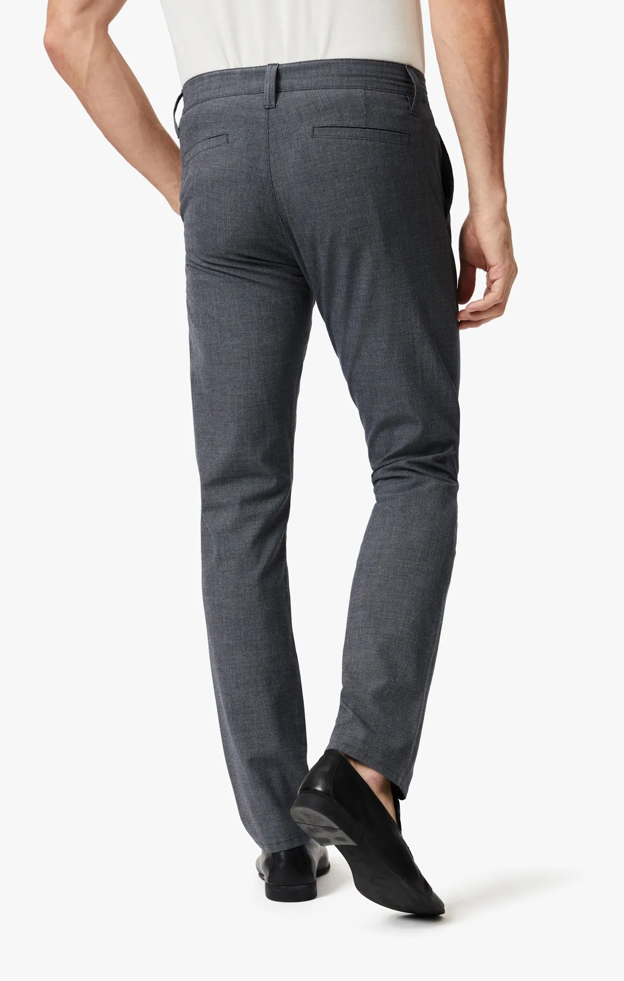 Verona Slim Leg Chino Pants In Navy Smart Sporty