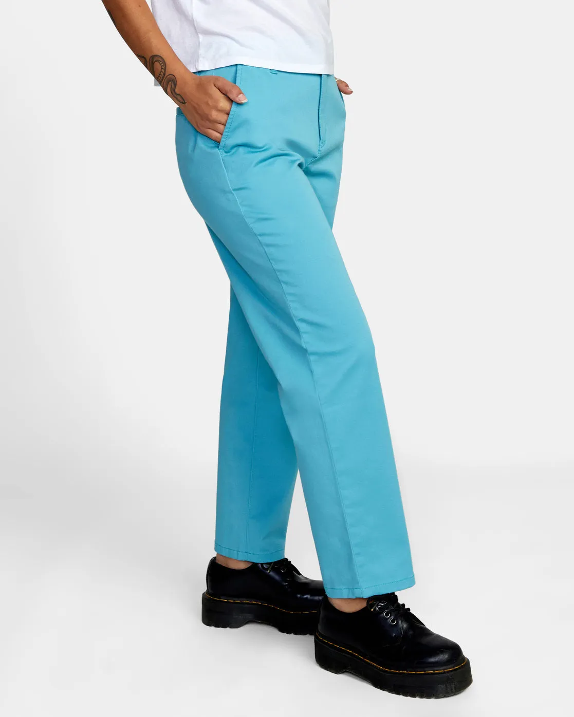 Week-End Stretch Chino Pants - Blue Crest