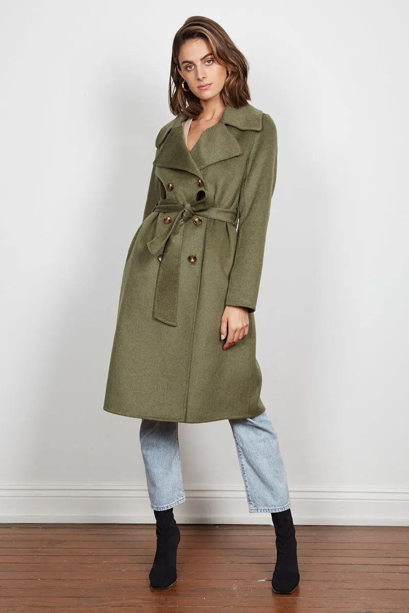 Wish - Officer Coat - Khaki