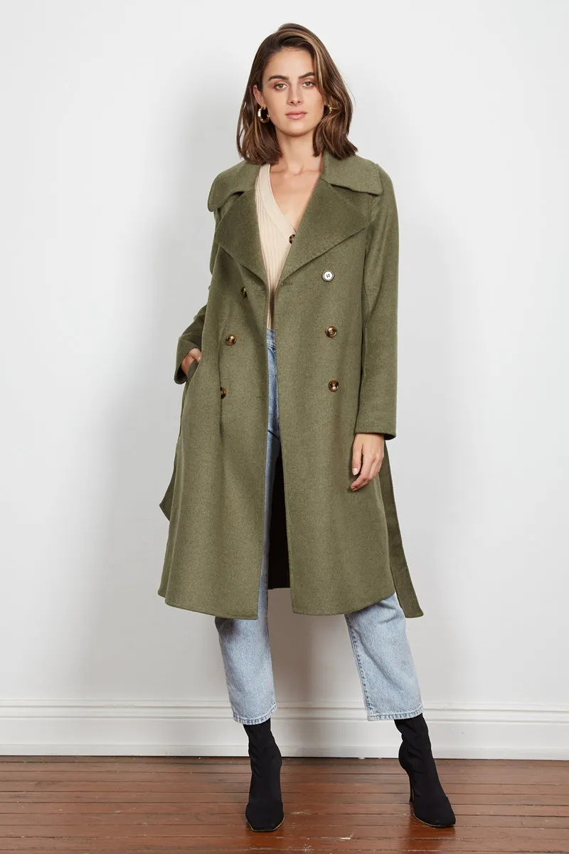 Wish - Officer Coat - Khaki