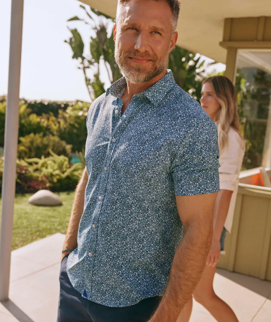 Wrinkle-Free Performance Short-Sleeve James Shirt - FINAL SALE