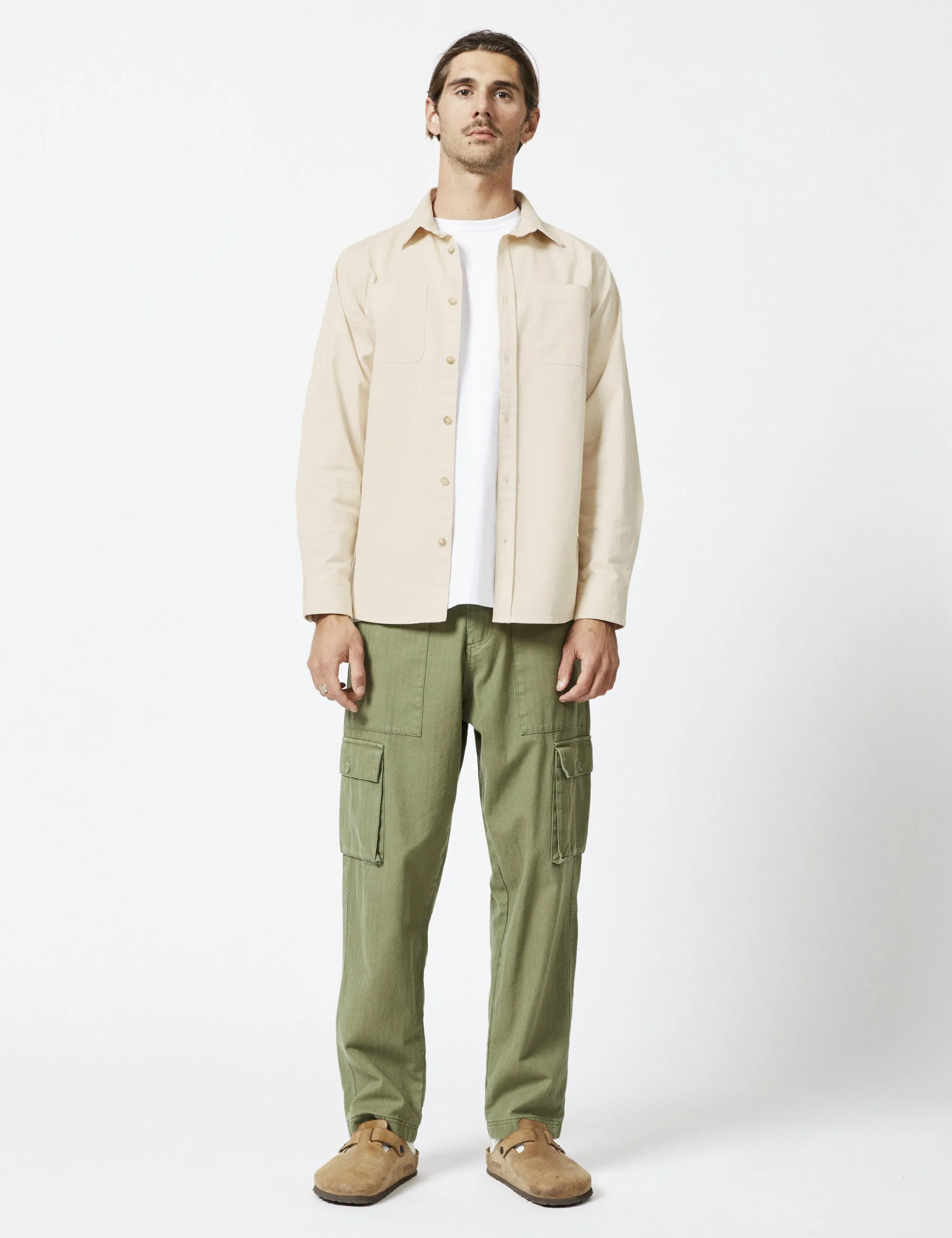 York Long Sleeve Shirt - Natural